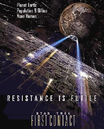 [ST 8: First Contact poster]
